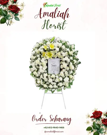 Krans Bunga Duka Panang Enim